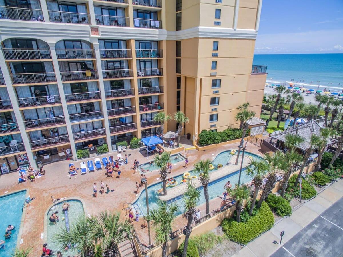Ground Floor Ocean Front Studio - Caravelle Resort 124 マートルビーチ エクステリア 写真